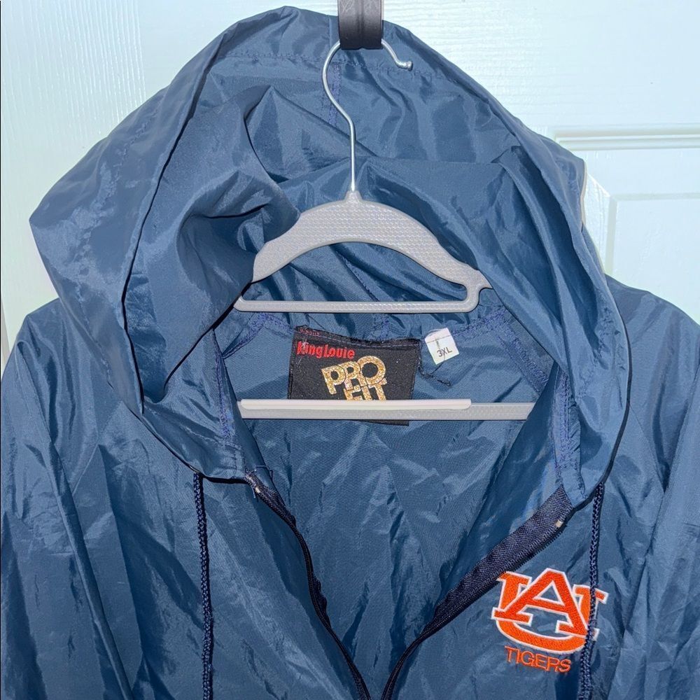 Auburn Tigers Navy Windbreaker - Picture 5 of 16